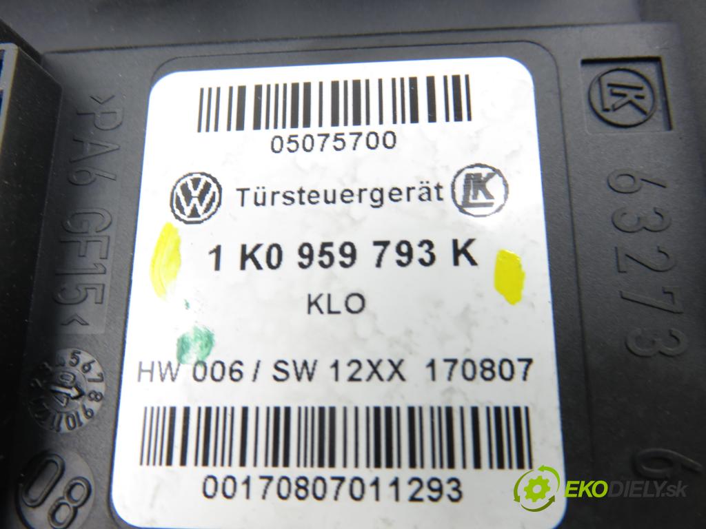 VW GOLF V (1K1) HB 2007 77,00 1.9 TDI - BLS 1896,00 Mechanizmus okien 1K0959793K