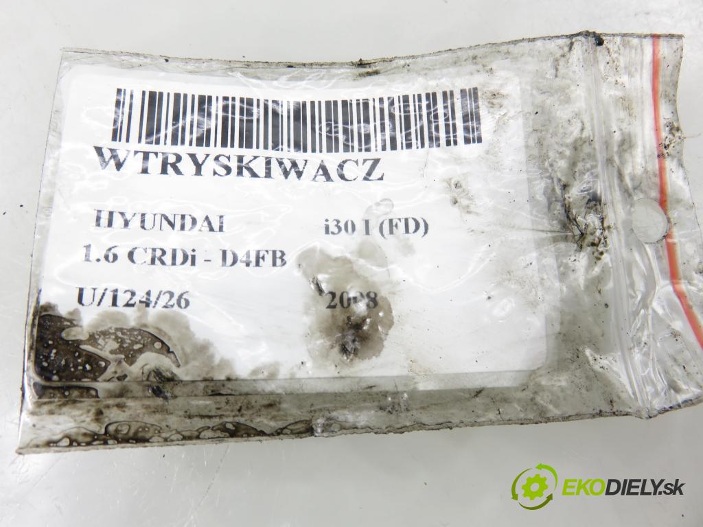 HYUNDAI i30 (FD) HB 2008 85,00 1.6 CRDi - D4FB 1582,00 vstrekovač 0445110256 ; 338002A400 (Vstrekovač paliva)