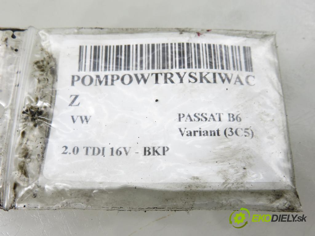 VW PASSAT B6 Variant (3C5) KOMBI 2006 103,00 2.0 TDI 16V - BKP 1968,00 Vstrekovač 03G130073S (Vstrekovač paliva)