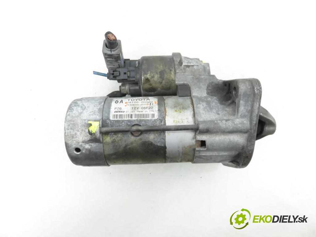 TOYOTA COROLLA Verso (ZER_, ZZE12_, R1_) VAN 2004 85,00 2.0 D-4D (CUR10_) - 1CD-FTV 1995,00 Štartér 281000G020 ; MS4280000720 (Štartér)