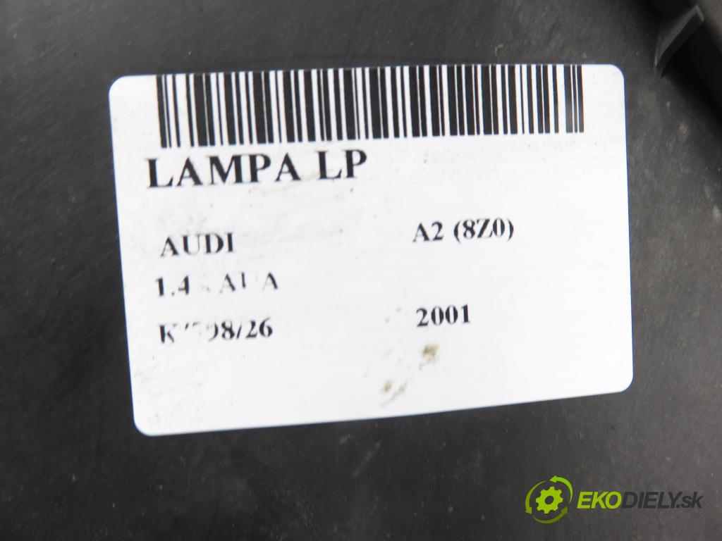 AUDI A2 (8Z0) HB 2001 55,00 1.4 - AUA 1390,00 Svetlo LP 8Z0941003
