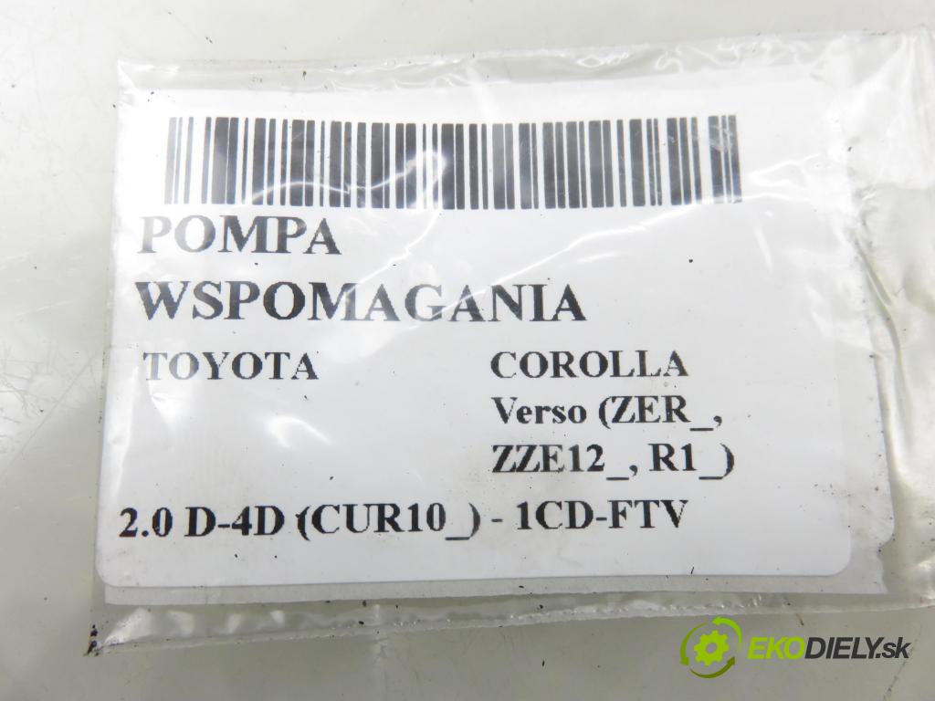TOYOTA COROLLA Verso (ZER_, ZZE12_, R1_) VAN 2004 85,00 2.0 D-4D (CUR10_) - 1CD-FTV 1995,00 Pumpa servočerpadlo  (Servočerpadlo)