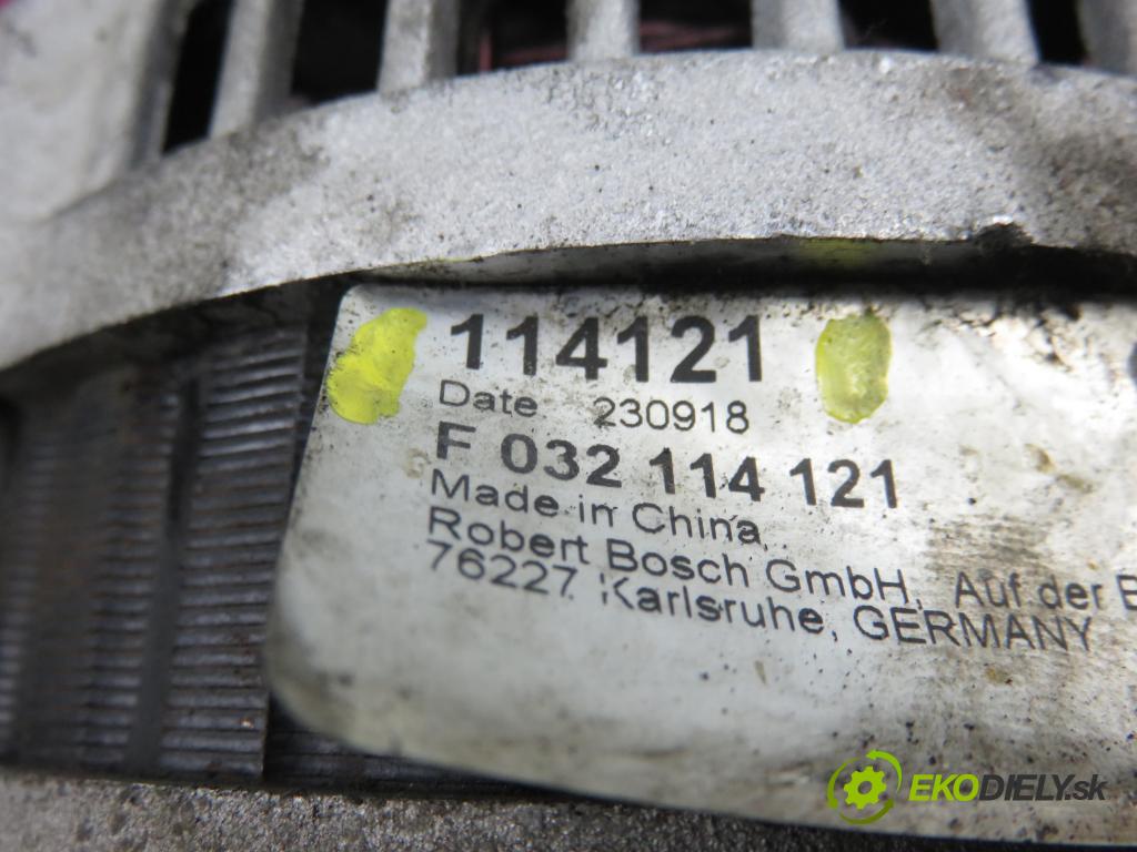 OPEL MERIVA A nadwozie wielkoprzestrzenne (MPV) (X03) HB 2004 74,00 1.7 CDTI 100 - Z 17 DTH 1686,00 Alternátor 114121 (Alternátor)