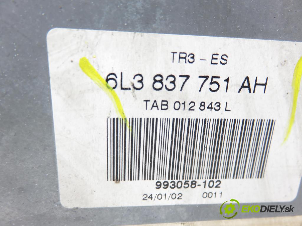 SEAT IBIZA III (6L1) HB 2002 96,00 1.9 TDI PD 130 - ASZ 1896,00 Mechanizmus okien 3D 6L3837751AH