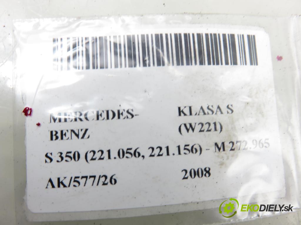 MERCEDES-BENZ KLASA S (W221) SEDAN 2008 200,00 S 350 (221.056, 221.156) - M 272.965 3498,00 zámok kapoty 2218800264