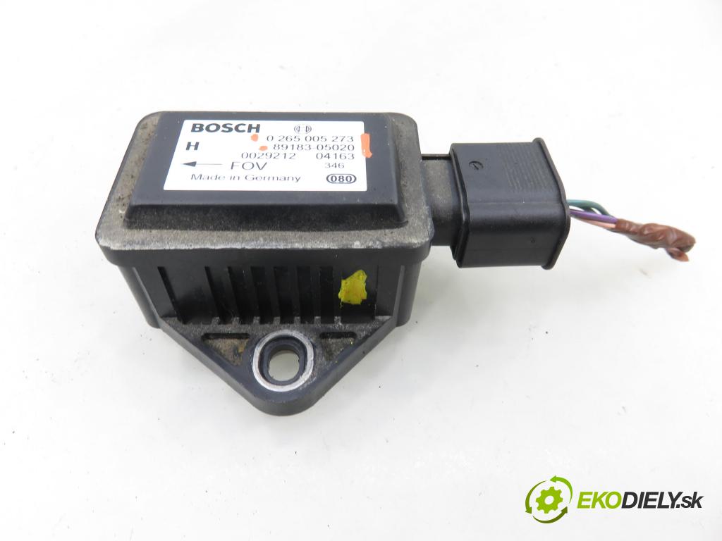 TOYOTA COROLLA Verso (ZER_, ZZE12_, R1_) VAN 2004 85,00 2.0 D-4D (CUR10_) - 1CD-FTV 1995,00 Snímač ESP 0265005273 ; 8919305020