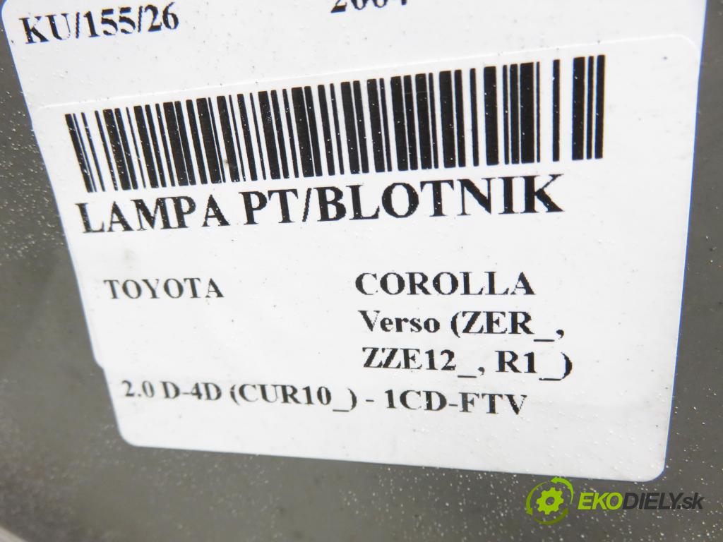 TOYOTA COROLLA Verso (ZER_, ZZE12_, R1_) VAN 2004 85,00 2.0 D-4D (CUR10_) - 1CD-FTV 1995,00 Svetlo pravé zadné