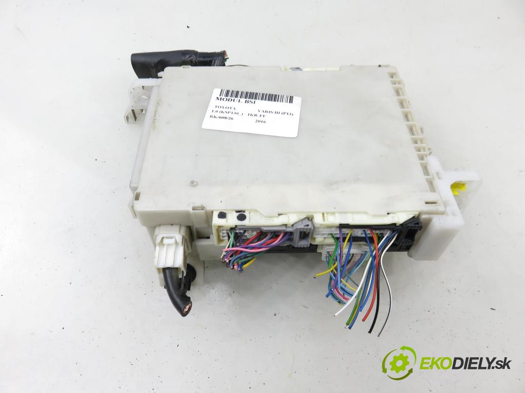 TOYOTA YARIS (_P13_) HB 2016 51,00 1.0 (KSP130_) 69 - 1KR-FE 998,00 MODUL BSI MB2380009281 ; 892210D470 ; 8273052K40