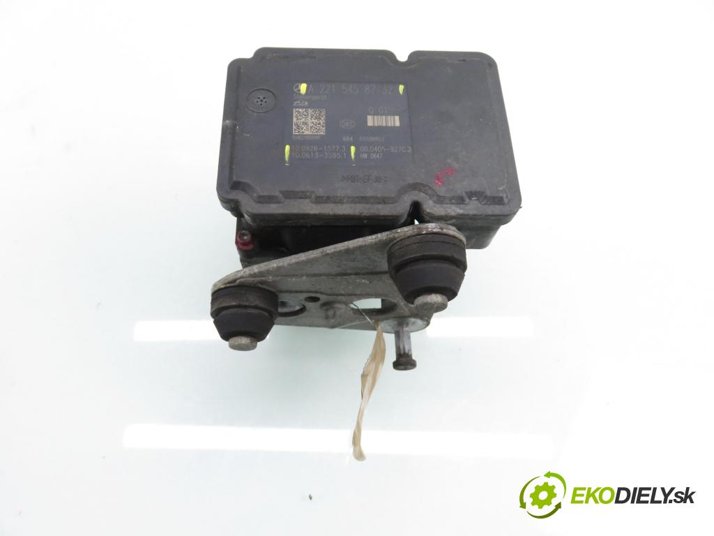 MERCEDES-BENZ KLASA S (W221) SEDAN 2008 200,00 S 350 (221.056, 221.156) - M 272.965 3498,00 Pumpa ABS 2215458732 ; 10092615773 ; 2214311512 (Pumpa ABS)