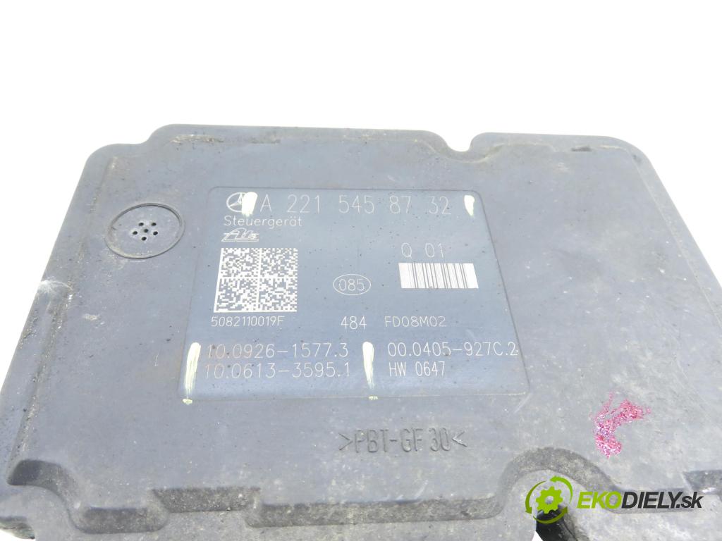 MERCEDES-BENZ KLASA S (W221) SEDAN 2008 200,00 S 350 (221.056, 221.156) - M 272.965 3498,00 Pumpa ABS 2215458732 ; 10092615773 ; 2214311512 (Pumpa ABS)