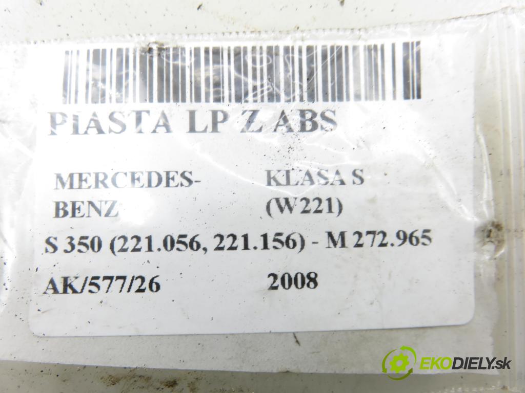 MERCEDES-BENZ KLASA S (W221) SEDAN 2008 200,00 S 350 (221.056, 221.156) - M 272.965 3498,00 náboj LP ABS