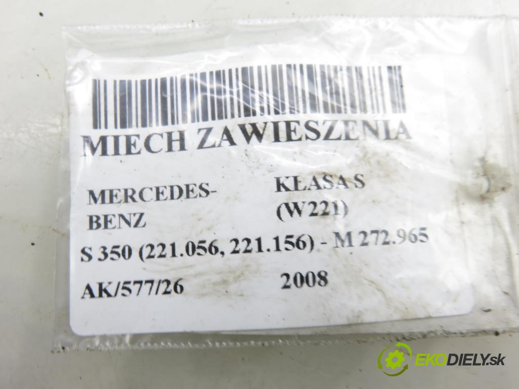 MERCEDES-BENZ KLASA S (W221) SEDAN 2008 200,00 S 350 (221.056, 221.156) - M 272.965 3498,00 ventil nápravy C086105