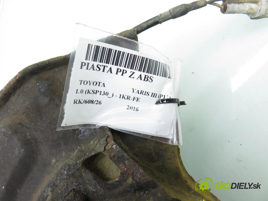 TOYOTA YARIS (_P13_) HB 2016 51,00 1.0 (KSP130_) 69 - 1KR-FE 998,00 náboj PP ABS
