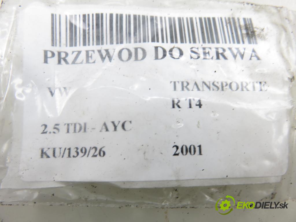 VW TRANSPORTER IV Autobus (70XB, 70XC, 7DB, 7DW, 7DK) BUS 2001 75,00 2.5 TDI - AYC 2461,00 rúrka do serva 7D1611931G