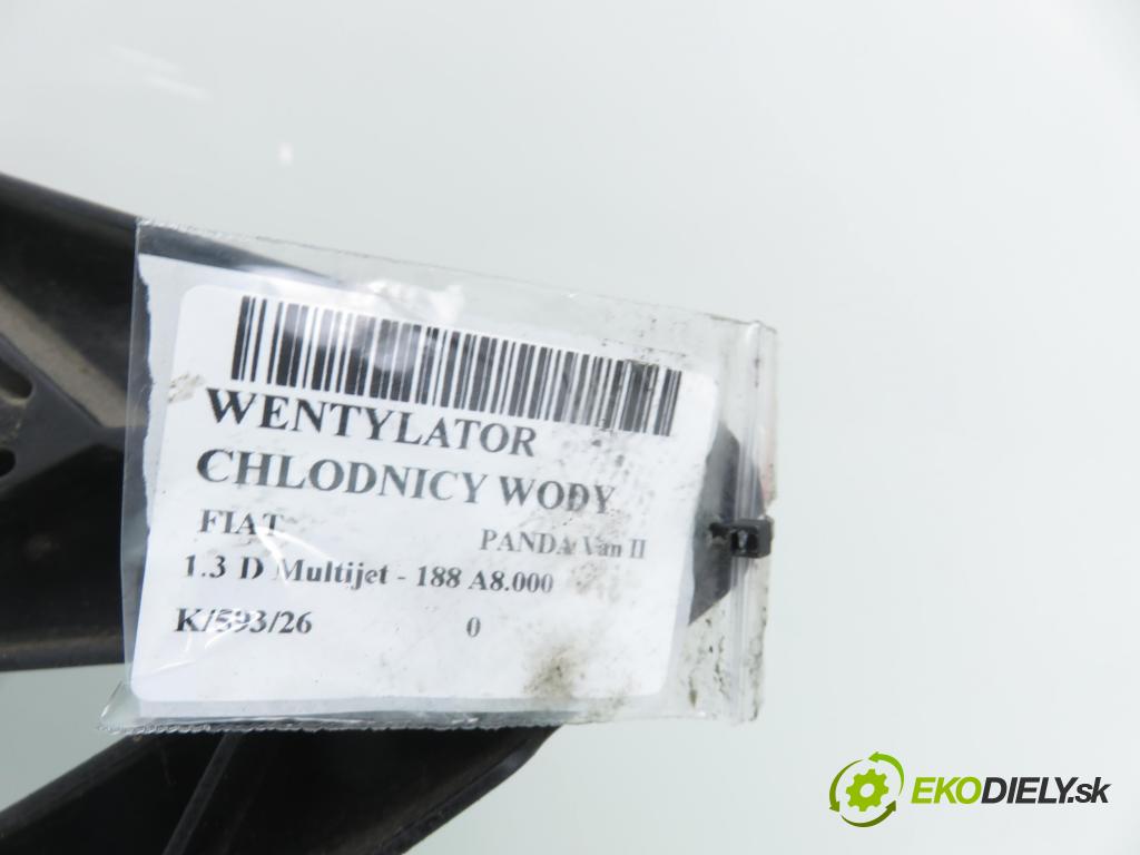 FIAT PANDA Van (169_) HB 2007 51,00 1.3 D Multijet - 188 A8.000 1248,00 Ventilátor chladič vody 51764534