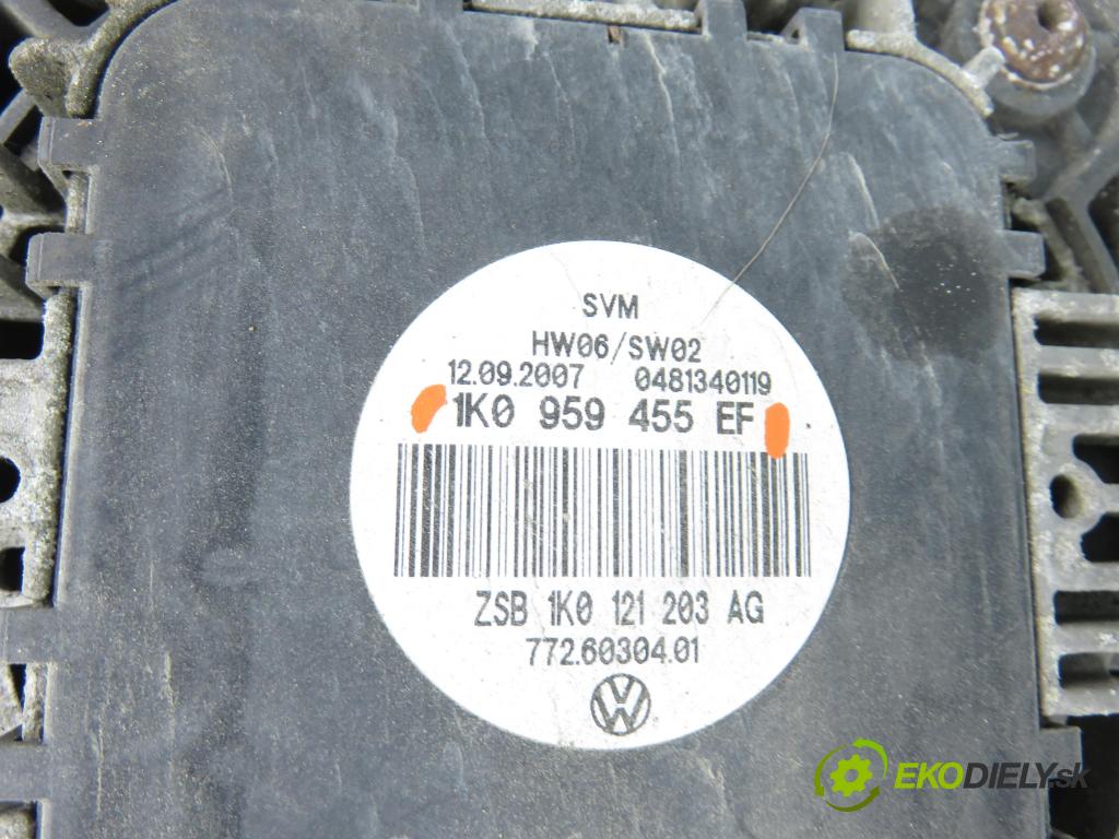 VW GOLF V (1K1) HB 2007 77,00 1.9 TDI - BLS 1896,00 Ventilátor chladič klíma/voda 1K0959455EF