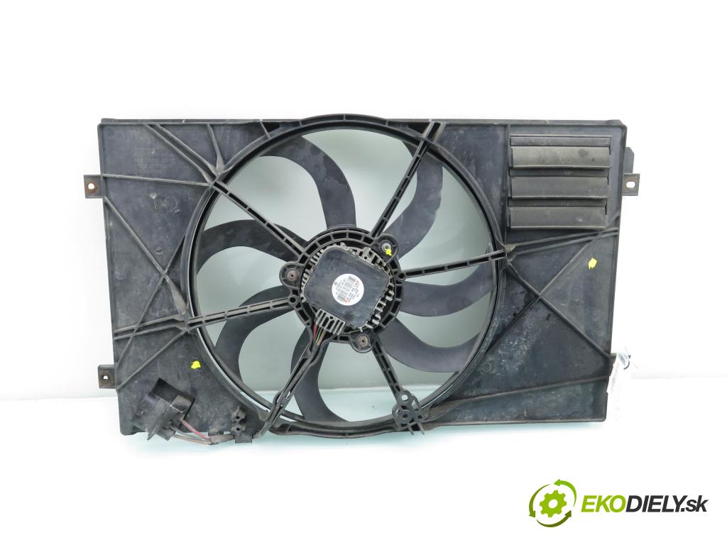 VW GOLF V (1K1) HB 2007 77,00 1.9 TDI - BLS 1896,00 Ventilátor chladič klíma/voda 1K0959455EF