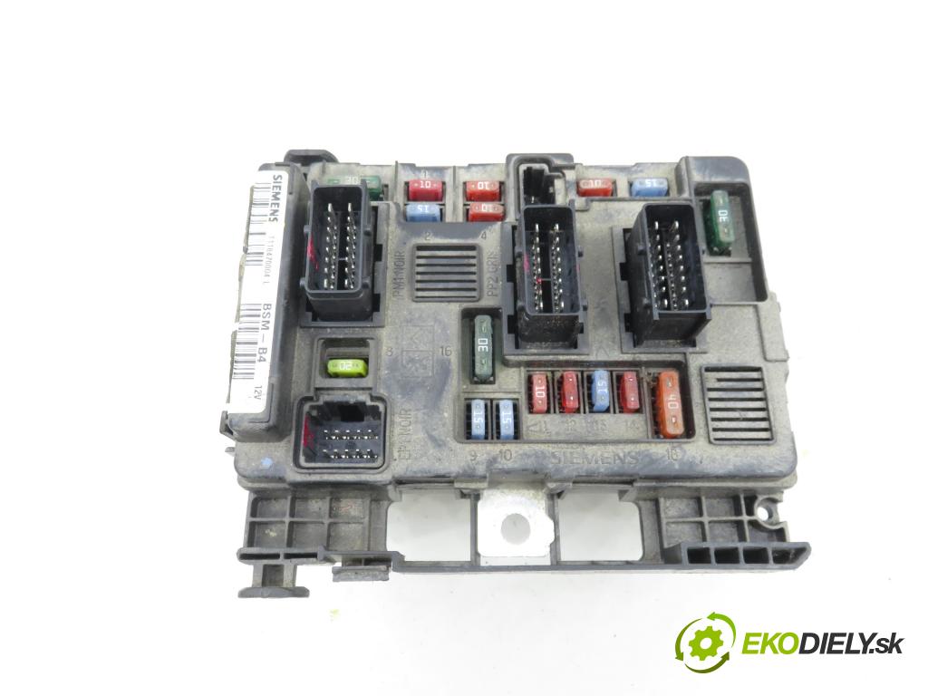 CITROEN C3 I (FC_) HB 2005 50,00 1.4 HDi - 8HZ (DV4TD) 1398,00 MODUL BSM T118470004L ; 9650618380