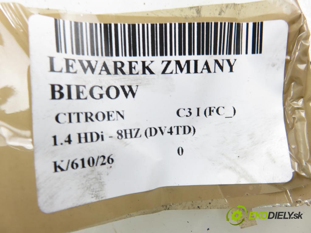 CITROEN C3 I (FC_) HB 2005 50,00 1.4 HDi - 8HZ (DV4TD) 1398,00 ZVEDÁK: 9680192380