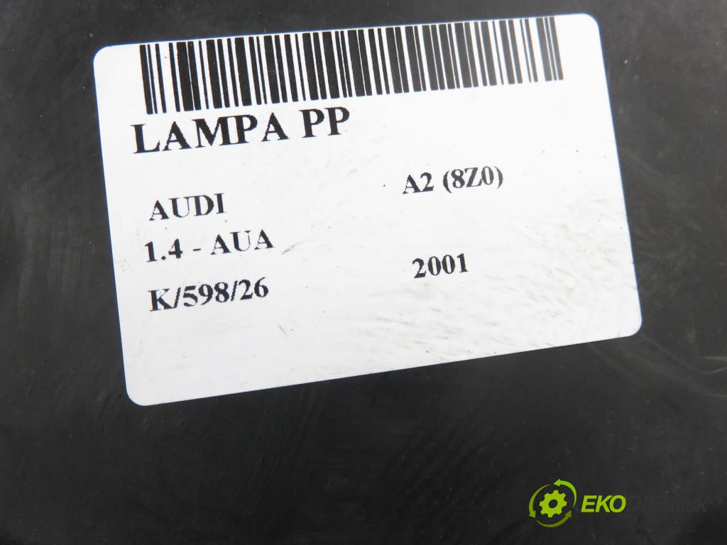 AUDI A2 (8Z0) HB 2001 55,00 1.4 - AUA 1390,00 Svetlo PP 8Z0941004