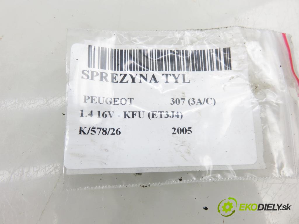 PEUGEOT 307 (3A/C) HB 2005 65,00 1.4 16V - KFU (ET3J4) 1360,00 Pružina zadné 2120129