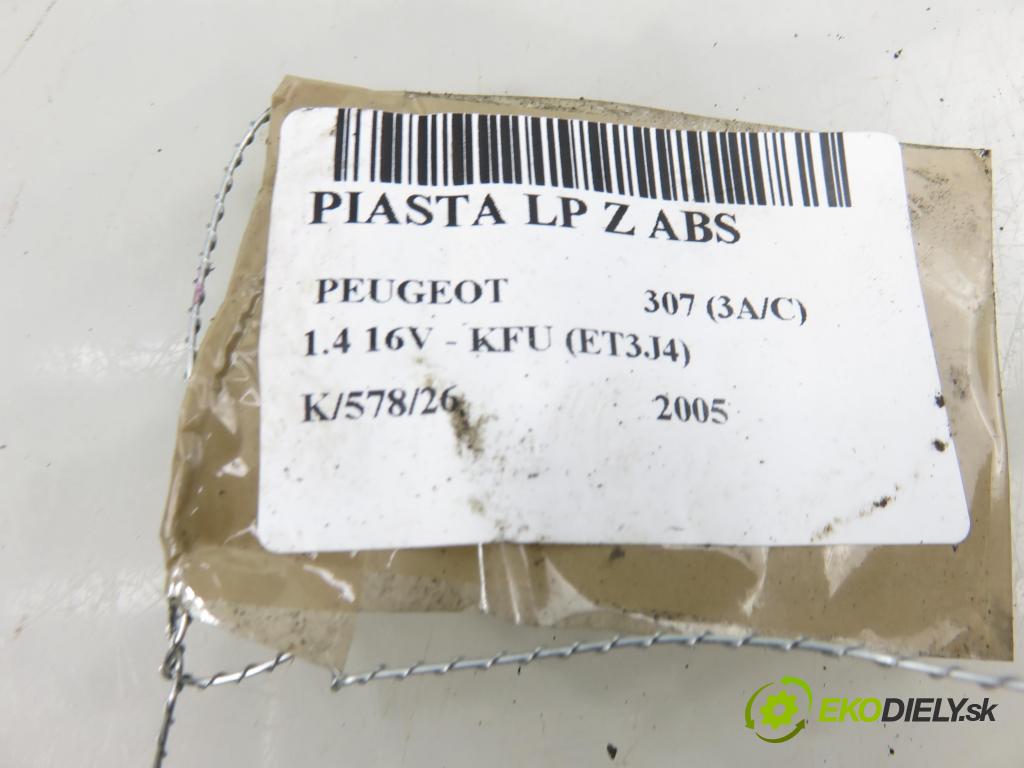 PEUGEOT 307 (3A/C) HB 2005 65,00 1.4 16V - KFU (ET3J4) 1360,00 náboj LP ABS