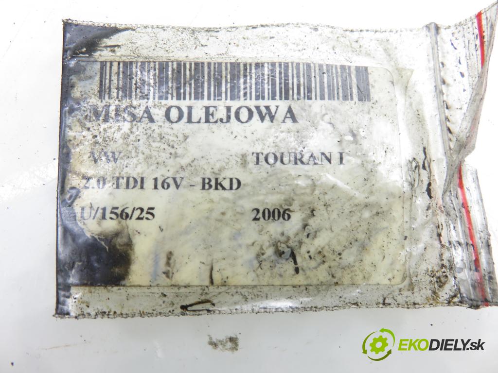 VW TOURAN (1T1, 1T2) MINIVAN 2006 103,00 2.0 TDI 16V 140 - BKD 1968,00 Vaňa olejová 038103603AG (Olejová vaňa)