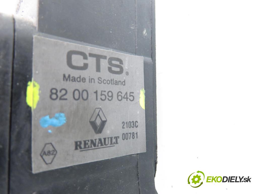 RENAULT SCENIC II (JM0/1_) MINIVAN 2003 88,00 1.9 dCi 120 - F9Q 812 1870,00 Potenciometer plynu 8200159645 (Potenciometer plynového pedálu)