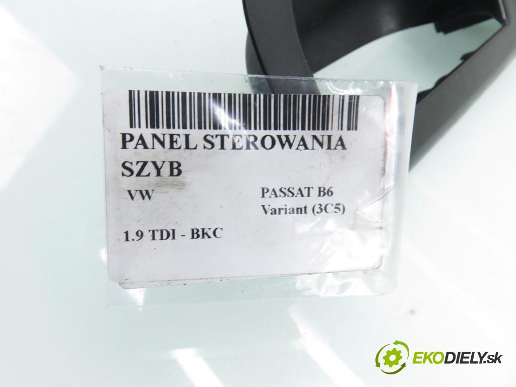VW PASSAT B6 Variant (3C5) KOMBI 2005 77,00 1.9 TDI - BKC 1896,00 Panel ovládania okien 3C1867171