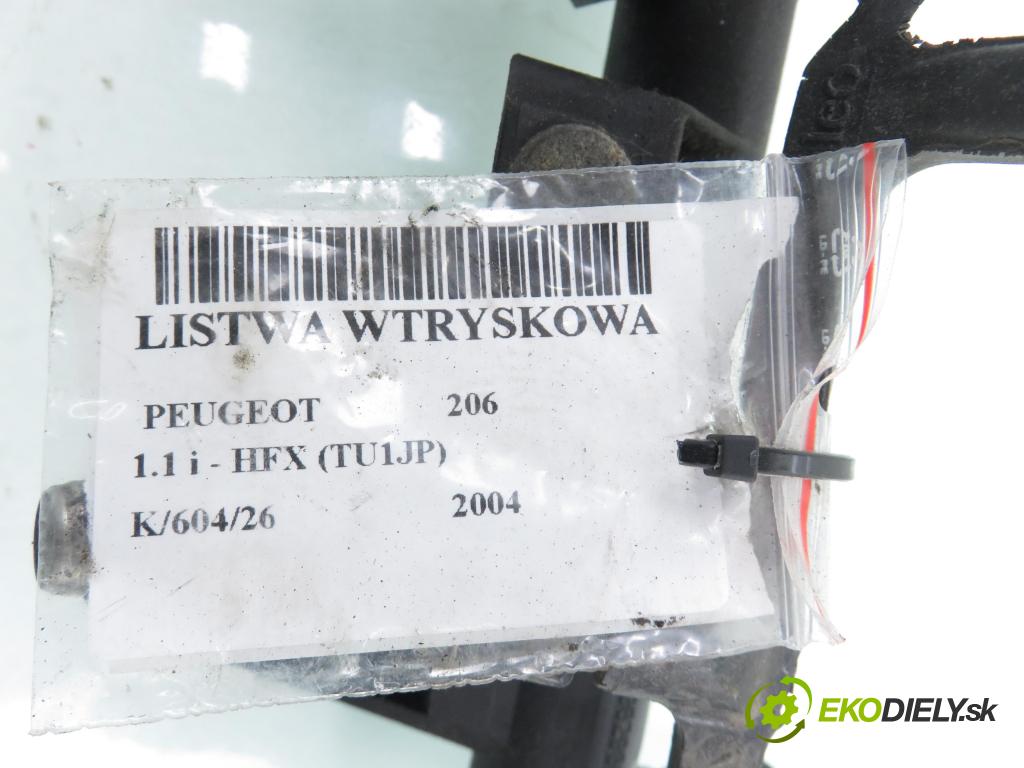 PEUGEOT 206 liftback (2A/C) HB 2004 440,00 1.1 i - HFX (TU1JP) 1124,00 Lišta vstrekovacia 9628982980D ; IPM002 (Vstrekovacia lišta)