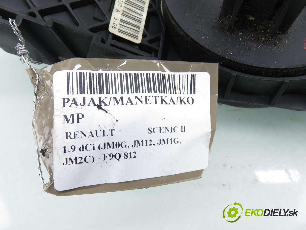 RENAULT SCENIC II (JM0/1_) MINIVAN 2003 88,00 1.9 dCi 120 - F9Q 812 1870,00 páčka/prepínač 7701060400