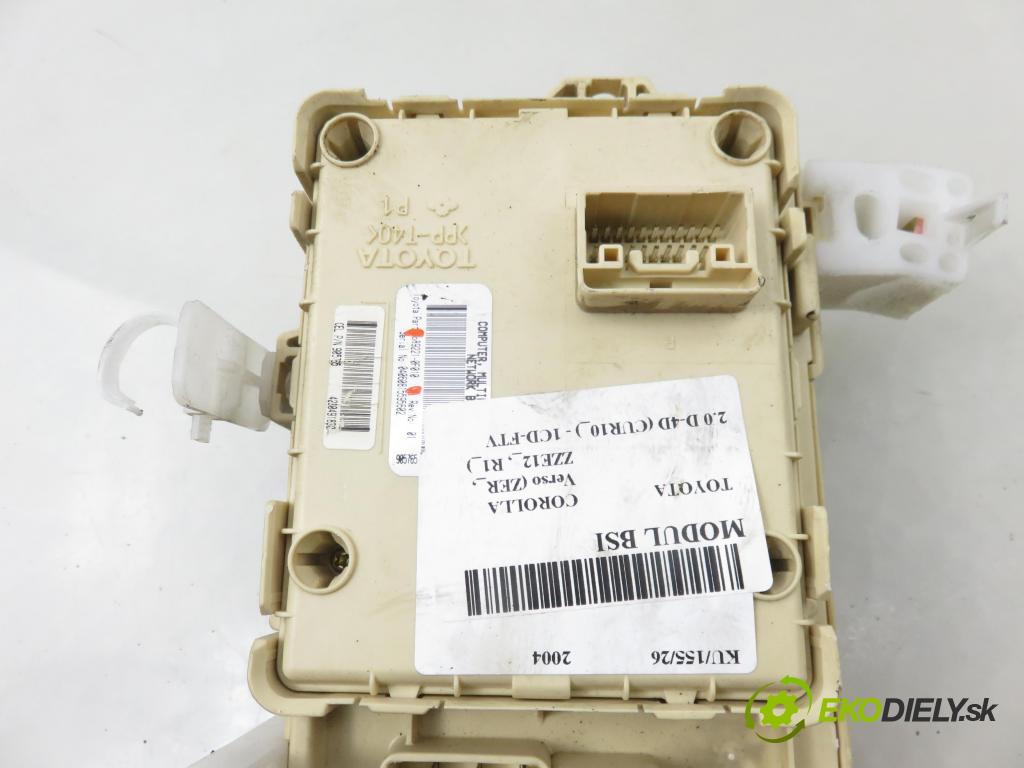 TOYOTA COROLLA Verso (ZER_, ZZE12_, R1_) VAN 2004 85,00 2.0 D-4D (CUR10_) - 1CD-FTV 1995,00 MODUL BSI 892210F010