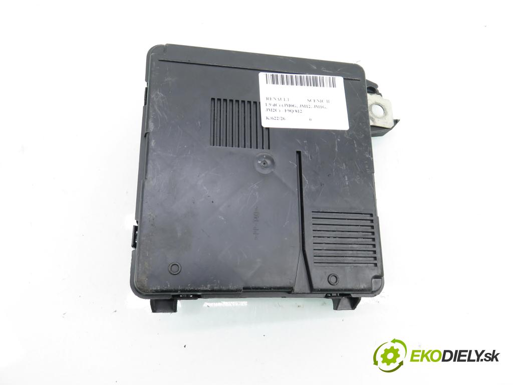 RENAULT SCENIC II (JM0/1_) MINIVAN 2003 88,00 1.9 dCi 120 - F9Q 812 1870,00 riadiaca jednotka / MODUL INNE: S118399200E ; 8200306032B