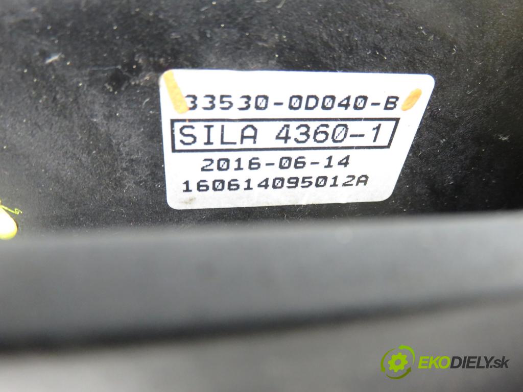 TOYOTA YARIS (_P13_) HB 2016 51,00 1.0 (KSP130_) 69 - 1KR-FE 998,00 ZVEDÁK: 335300D040B