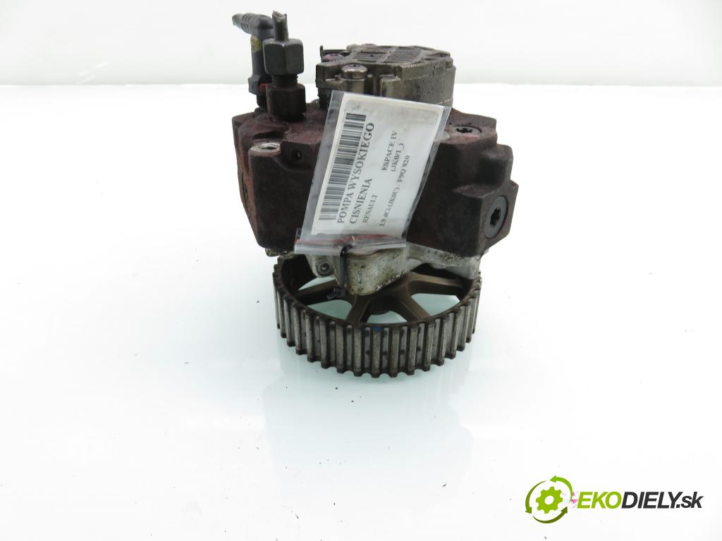 RENAULT ESPACE IV (JK0/1_) MINIVAN 2004 85,00 1.9 dCi 116 - F9Q 820 1870,00 Pumpa vysokého tlaku 0445010075 ; 8200108225 ; 0928400502