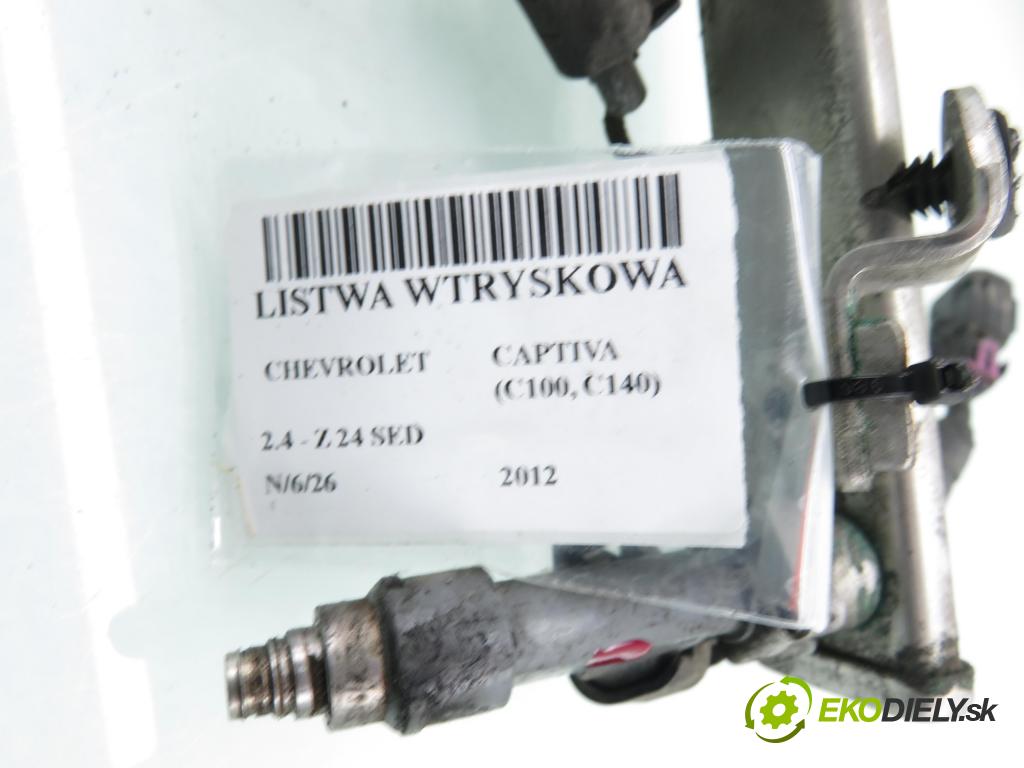 CHEVROLET CAPTIVA (C100, C140) SUV 2012 137,00 2.4 186 - LE9 2384,00 Lišta vstrekovacia 12613162 (Vstrekovacia lišta)