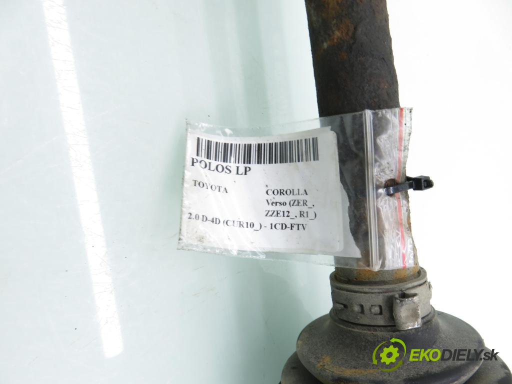 TOYOTA COROLLA Verso (ZER_, ZZE12_, R1_) VAN 2004 85,00 2.0 D-4D (CUR10_) - 1CD-FTV 1995,00 Poloos LP