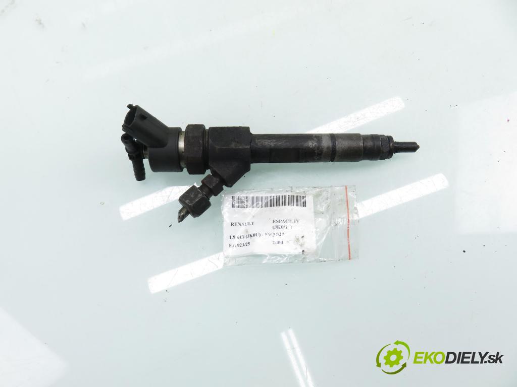 RENAULT ESPACE IV (JK0/1_) MINIVAN 2004 85,00 1.9 dCi 116 - F9Q 820 1870,00 vstrekovač 8200100272 ; 0445110110B (Vstrekovač paliva)