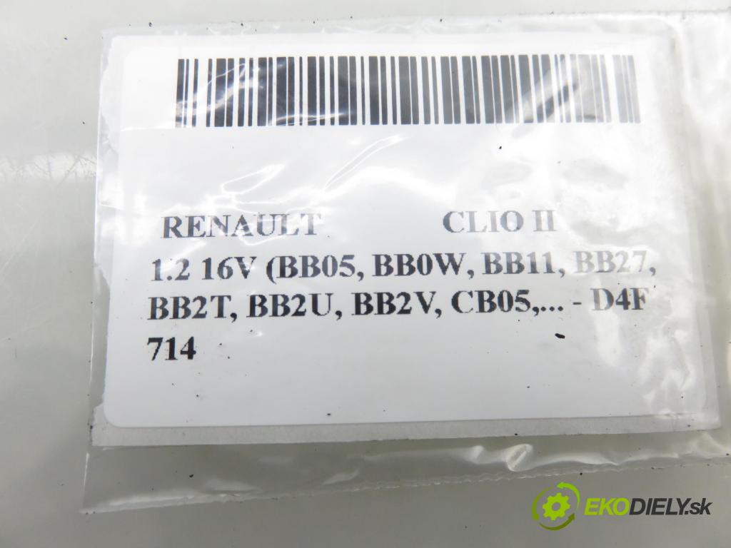 RENAULT CLIO II (BB_, CB_) HB 2002 55,00 1.2 16V (BB05, BB0W, BB11, BB27, BB2T, BB2U, BB2V, 1149,00 Obal filtra vzduchu 8200042209 (Obal vzduchového filtra)