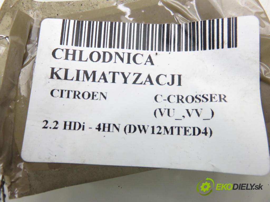 CITROEN C-CROSSER (EP_) SUV 2008 115,00 2.2 HDi 160 - 4HN (DW12MTED4) 2179,00 chladič klimatizácie  (Chladič klimatizácie)