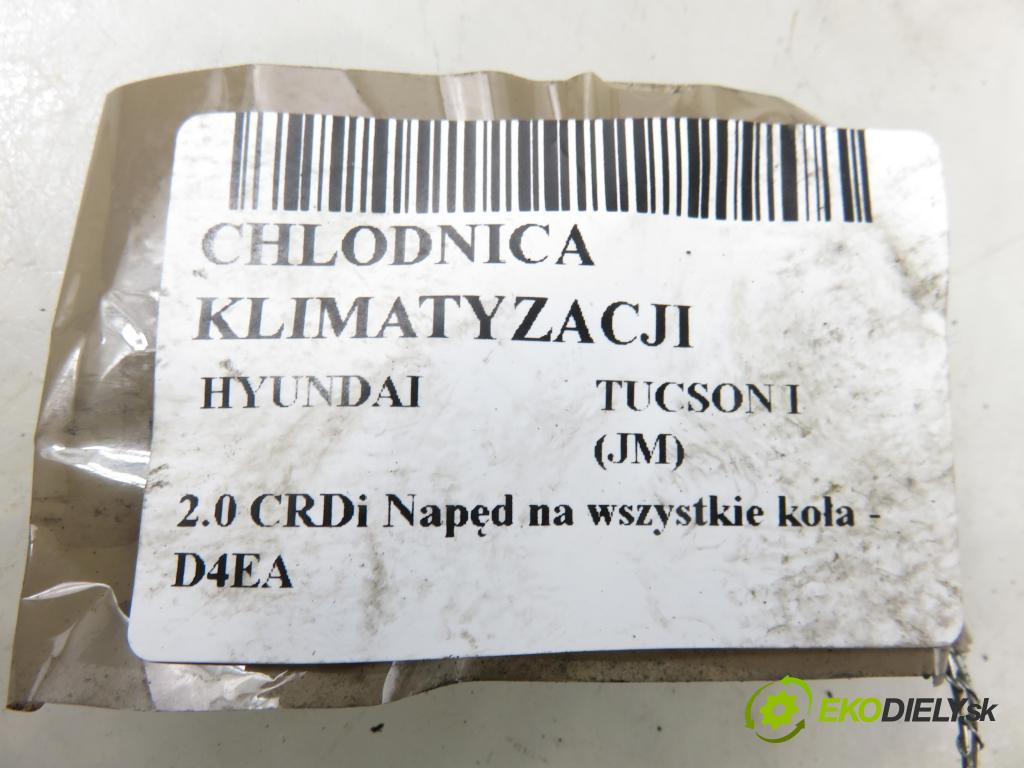 HYUNDAI TUCSON (JM) SUV 2005 83,00 2.0 CRDi 4WD 113 - D4EA 1991,00 chladič klimatizácie  (Chladič klimatizácie)