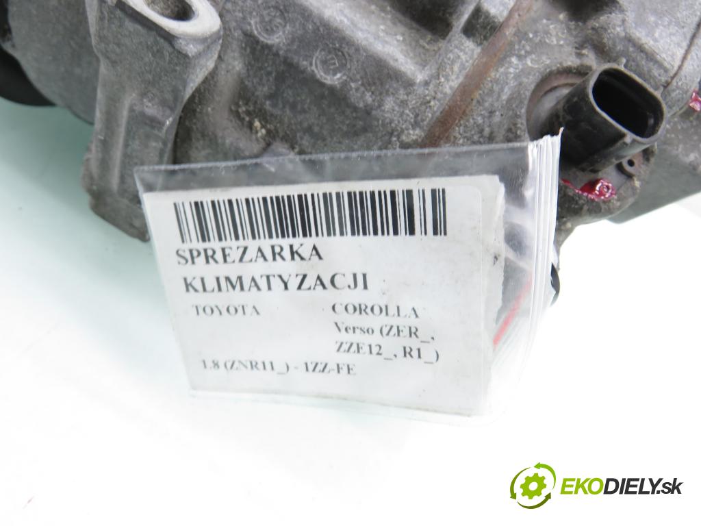 TOYOTA COROLLA Verso (ZER_, ZZE12_, R1_) VAN 2007 95,00 1.8 (ZNR11_) 129 - 1ZZ-FE 1794,00 KOMPRESOR: klimatizácie 4472600197 (Kompresor klimatizácie)