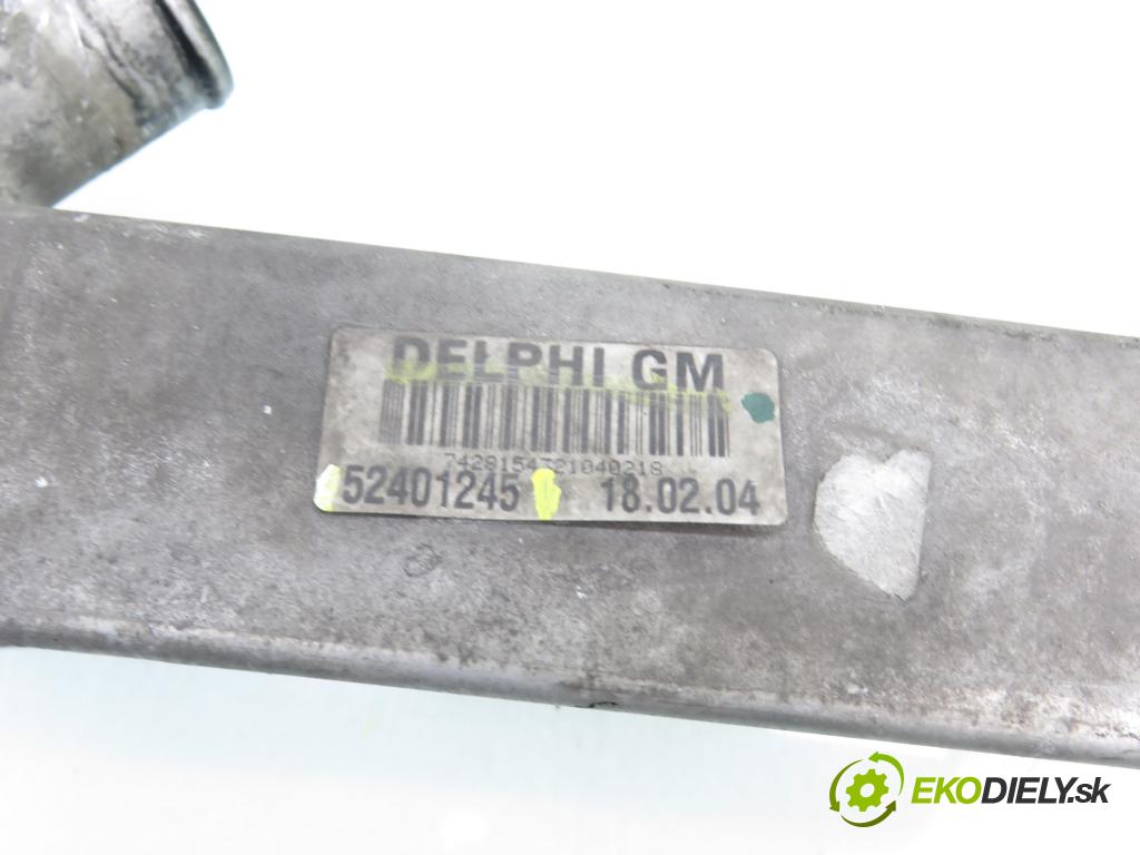 OPEL MERIVA A nadwozie wielkoprzestrzenne (MPV) (X03) HB 2004 55,00 1.7 DTI 75 - Y 17 DT 1686,00 chladič intercooler 52401027 ; 52401245 ; 13127137