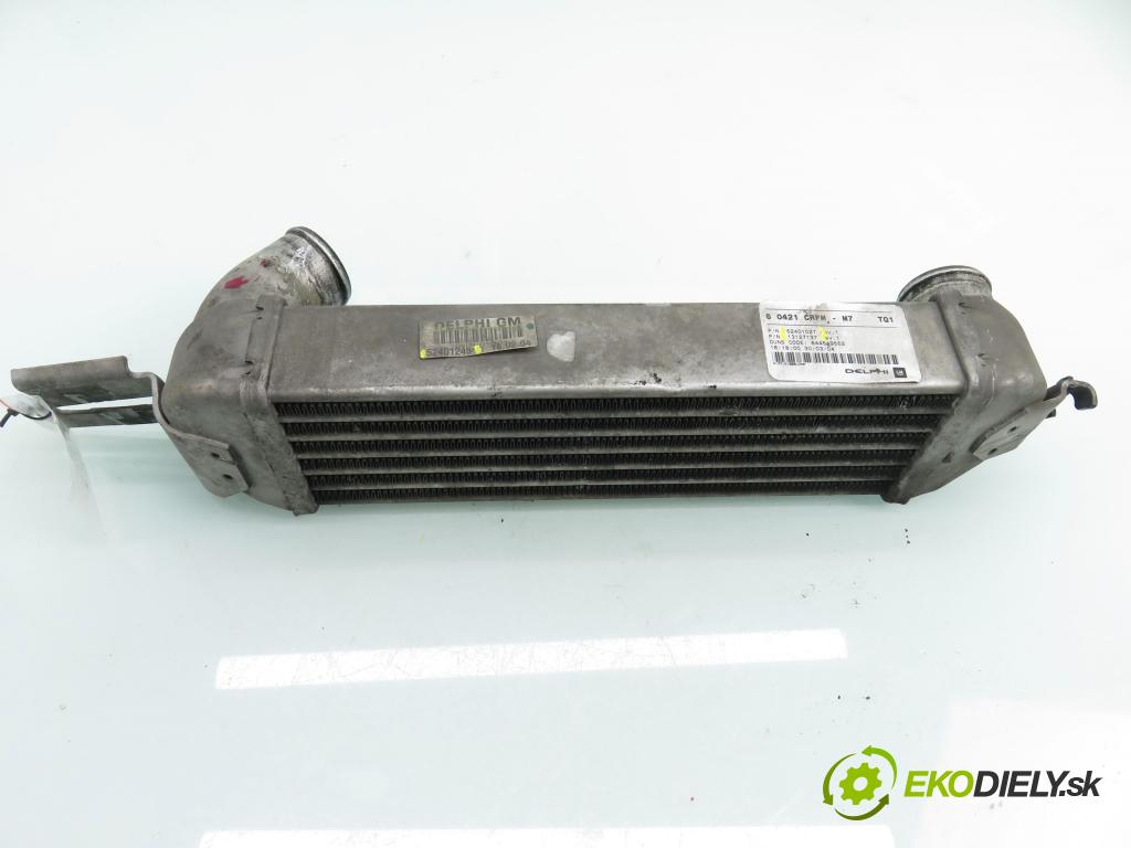 OPEL MERIVA A nadwozie wielkoprzestrzenne (MPV) (X03) HB 2004 55,00 1.7 DTI 75 - Y 17 DT 1686,00 chladič intercooler 52401027 ; 52401245 ; 13127137