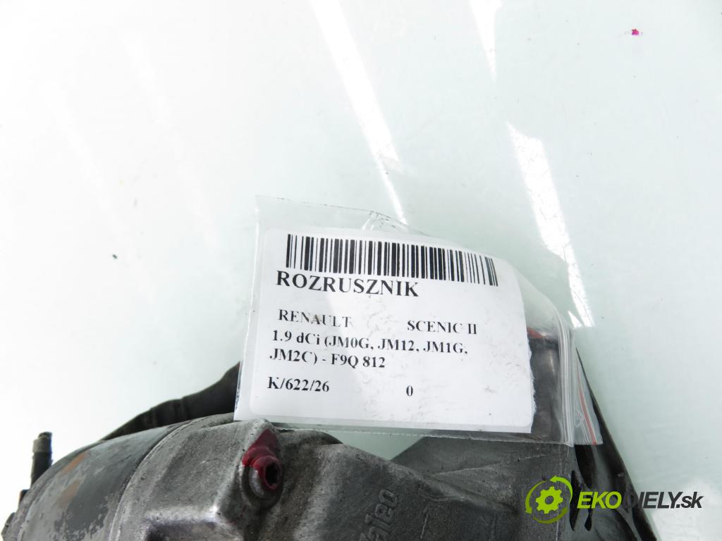 RENAULT SCENIC II (JM0/1_) MINIVAN 2003 88,00 1.9 dCi 120 - F9Q 812 1870,00 Štartér (Štartér)