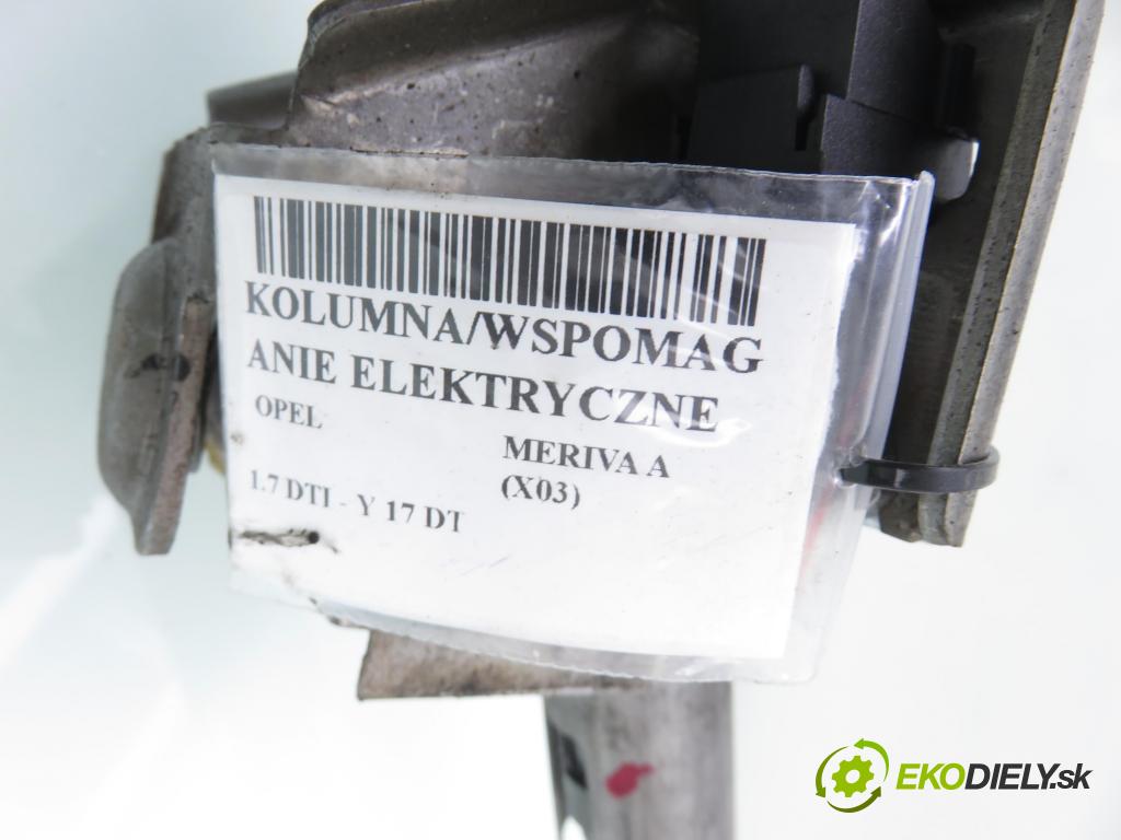 OPEL MERIVA A nadwozie wielkoprzestrzenne (MPV) (X03) HB 2004 55,00 1.7 DTI 75 - Y 17 DT 1686,00 serv/podporovanie elektrické 26101967 ; 13153554 ; 26108652