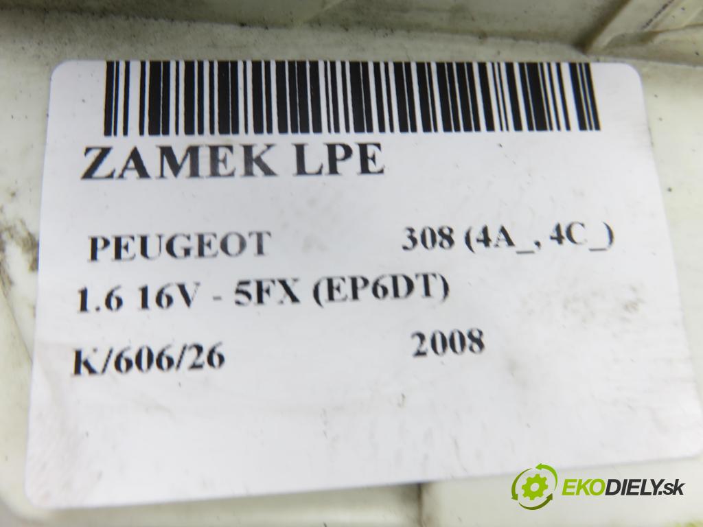 PEUGEOT 308 (4A_, 4C_) HB 2008 110,00 1.6 THP 150 - 5FX (EP6DT) 1598,00 zámok