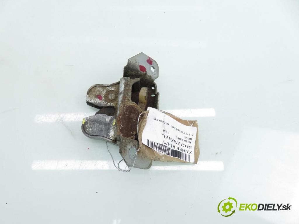 MERCEDES-BENZ KLASA A (W168) HB 1999 66,00 1.7 CDI 90 1689,00 zámok dverí kufor 1687400236