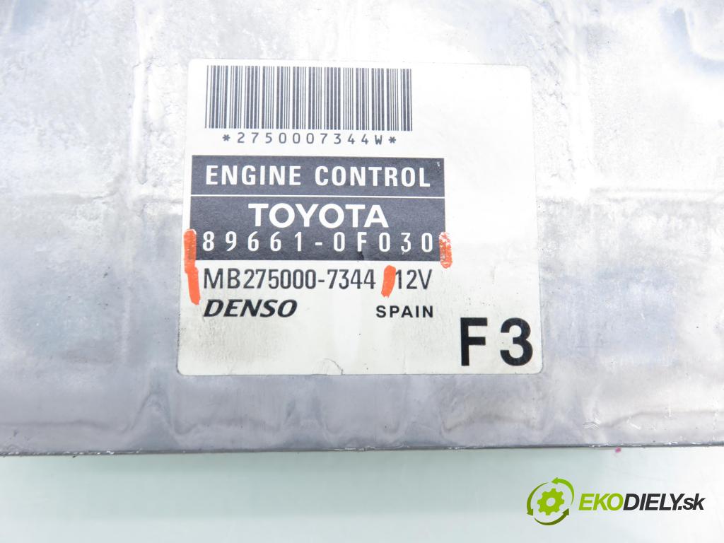 TOYOTA COROLLA Verso (ZER_, ZZE12_, R1_) VAN 2007 95,00 1.8 (ZNR11_) 129 - 1ZZ-FE 1794,00 Riadiaca jednotka Motor 896610F030 ; MB2750007344