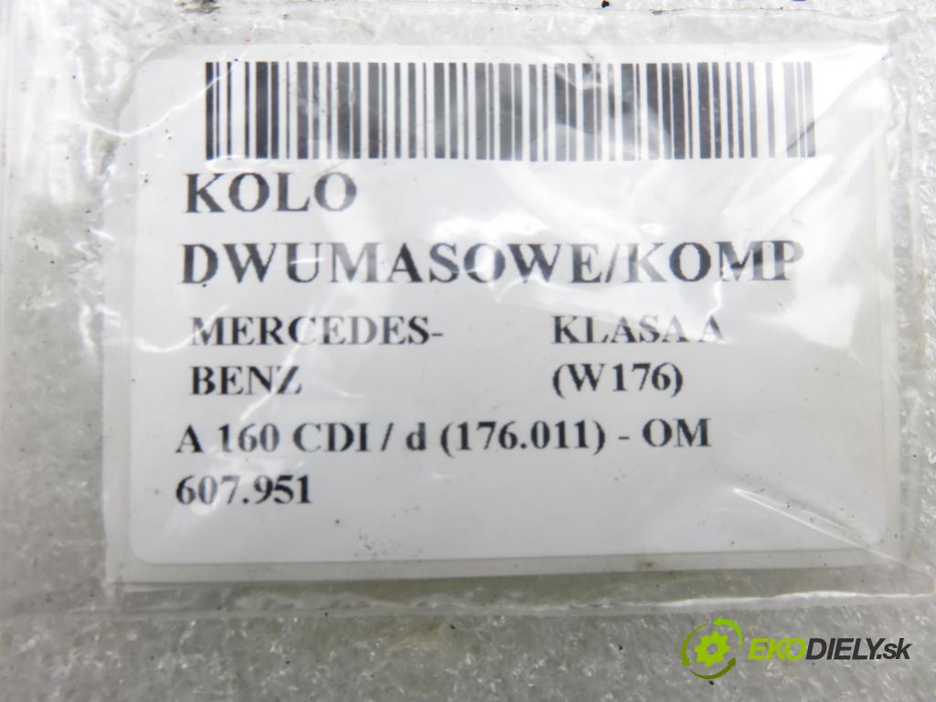 MERCEDES-BENZ KLASA A (W176) HB 2017 66,00 A 160 CDI / d (176.011) 90 - OM 607.951 1461,00 Koleso dvojvrstvové 324066210 ; 415058510 ; 124061010